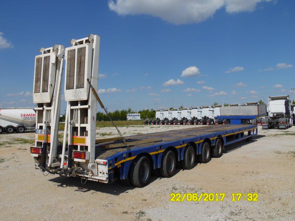 Used Extendable Lowbed Trailer