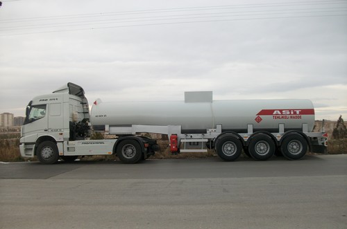 Stainless Acid Tanker Trailer