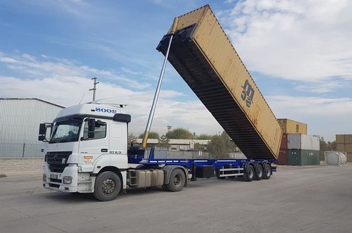 Tipper Container Trailer