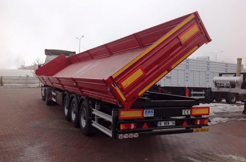 Tipper Semi Trailer 2 Side