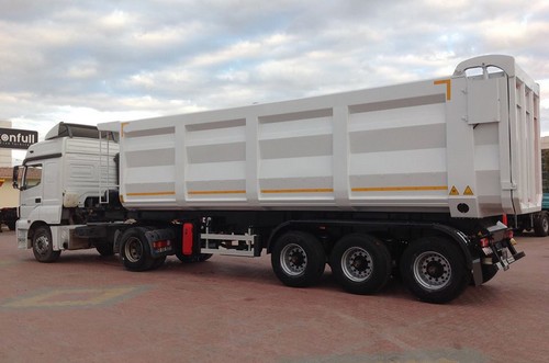 Tipper Semi Trailer Scrap Type